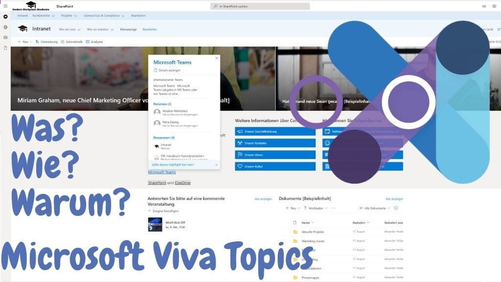 Blogthumbnail Microsoft Viva Topics