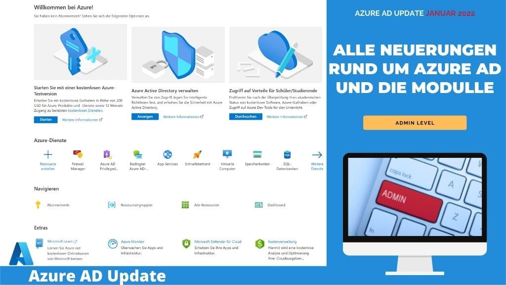 Azure Updates aus Januar 2022